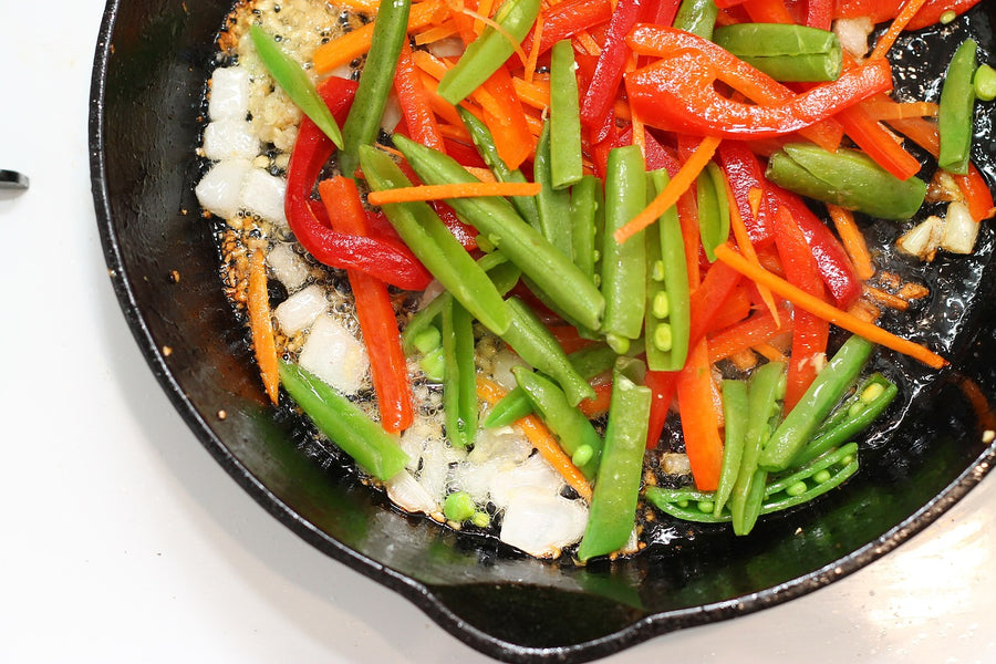 Greens in a Skillet