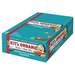 Clif Bar Kit's Organic Chocolate Almond Coconut Fruit & Nut Bar  - 12 x 1.62 ozs.