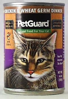 PetGuard Cat Food Chicken & Wheat Germ Dinner - 13.2 ozs.