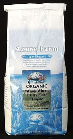 Azure Farm Pastry W.W. Flour (Unifine) Organic - 10 lbs.