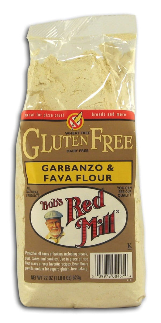 Bob's Red Mill Garbanzo & Fava Flour - 4 x 22 ozs.