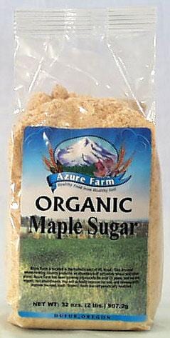 Azure Farm Maple Sugar Organic - 32 ozs.