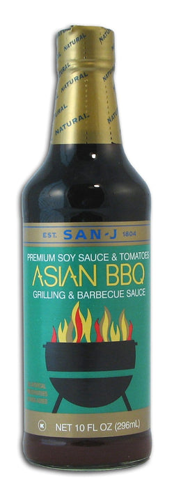 San-J Asian BBQ (grilling & BBQ sauce) - 10 ozs.
