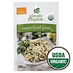 Simply Organic Sweet Basil Pesto Seasoning Mix Organic Gluten-Free
