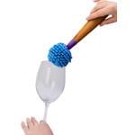 Full Circle Scrub Brushes & Sponges Crystal Clear Glass Cleaner Sponge