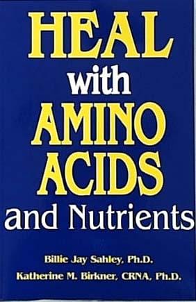 Pain & Stress Center Heal with Amino Acids - 1 book