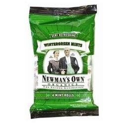 Newman's Own Mints, Wintergreen, Organic - 3 ozs.