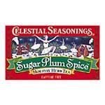 Celestial Seasonings Holiday Teas Sugar Plum Spice 20 tea bags