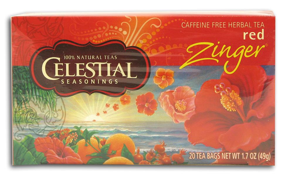 Celestial Seasonings Cinnamon Apple Spice Herbal Tea - 20 bags, 1.7 oz box