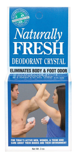 Naturally Fresh Deodorant Crystal - 3 ozs.