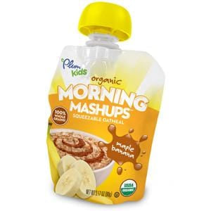 Plum Organics Morning Mashup Maple Banana, Organic - 12.68 oz