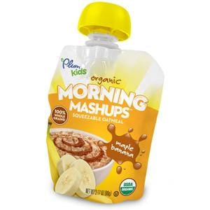 Plum Organics Morning Mashup Maple Banana, Organic  - 12.68 oz