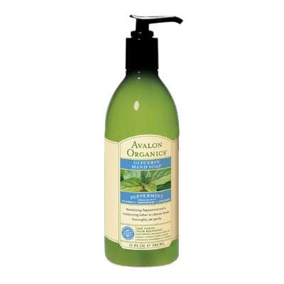 Avalon Peppermint Liquid Hand Soap Organic - 12 ozs.