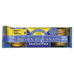 Edward & Sons Brown Rice Snaps Plain No Salt - 3.5 ozs.