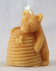 McLaury Apiaries Candle - Bear Skep Beeswax 2.5