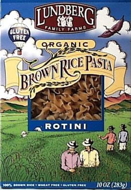Lundberg Brown Rice Rotini Organic Gluten-Free - 10 ozs.