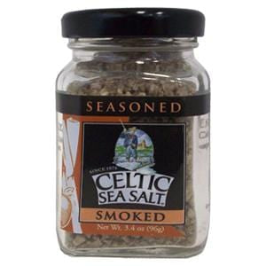Celtic Sea Salt Salt, Seasoned, Smoked  - 3.4 ozs.