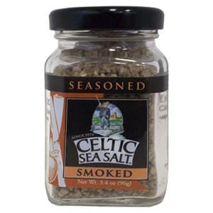 Celtic Sea Salt Salt, Seasoned, Smoked - 3.4 ozs.