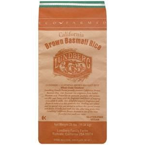 Lundberg Rice, Basmati, Brown, Eco-Farmed - 25 lbs.