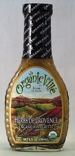 OrganicVille Herbs De Provence Vinaigrette Organic - 6 x 8 ozs.