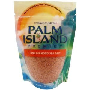 Palm Island Premium Sea Salt, Pink Diamond - 6 x 6 ozs.