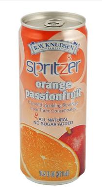 Knudsen Orange Passionfruit Spritzer - 24 x 10.5 ozs.