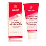 Weleda Pink Toothpaste with Rathania 2.5 fl. oz.