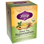 Yogi Tea Green Tea (contains caffeine) Rejuvenation 16 ct