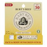 Burt's Bees Baby Bee Face & Body Sunscreen Stick (SPF30) 0.7 oz