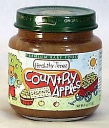 Healthy Times Country Apples Organic - 12 x 4 ozs.