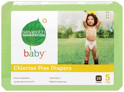 Seventh Generation Baby Diapers Stage 5 (27+ lbs) - 23 ct.