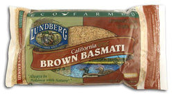 Lundberg Basmati Brown Rice Eco-Farmed Gluten-Free - 2 lbs.