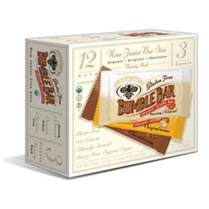 BumbleBar Junior Bar, Variety Pack, Organic - 7.8 ozs.