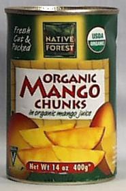 Native Forest Mango Chunks Organic - 6 x 14 ozs.