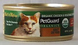 PetGuard Cat Food Chicken & Vegetable Entree - 5.5 ozs.