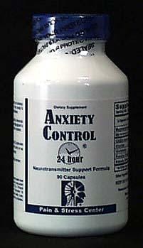 Pain & Stress Center Anxiety Control 24 - 90 caps