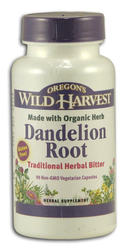 Oregon's Wild Harvest Dandelion Organic - 90 veg caps