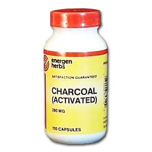 Energen Charcoal 280 mg - 100 caps