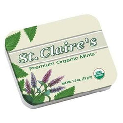St. Claire's Mints, Premium Organic - 6 x 1 tin