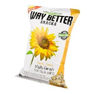 Way Better Snacks Tortilla Chips, Sprouted, Sunny Multi Grain - 5.5 oz