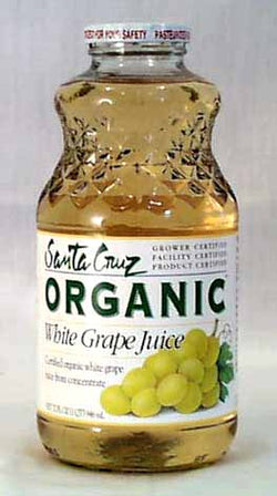 Santa Cruz White Grape Juice Organic - 32 ozs.