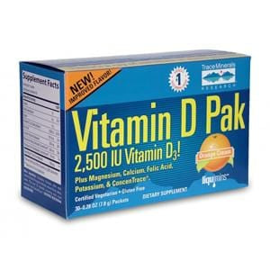 Trace Minerals Vitamin D Pak Orange Cream - 30 pks.
