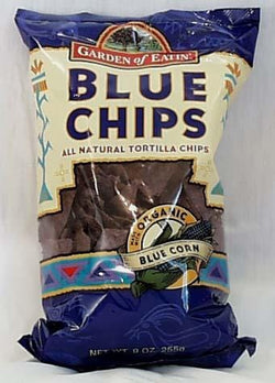 Garden of Eatin' Blue Corn Tortilla Chips Salted - 3 x 8.1 ozs.