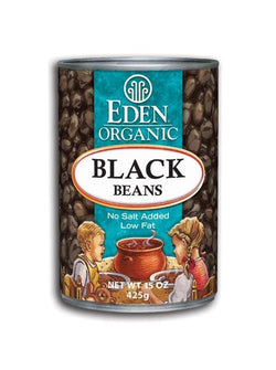 Eden Foods Black Beans Canned Organic - 12 x 15 ozs.