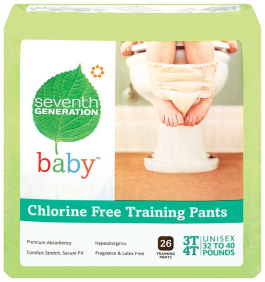 Seventh Generation Training Pants 3T-4T (32-40 lbs) - 22 ct.