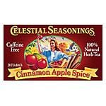 Celestial Seasonings Herb Teas Cinnamon Apple Spice 20 tea bags