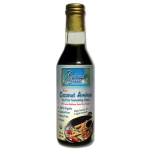 Coconut Secret Coconut Aminos, Raw, Organic - 4 x 1 gallon