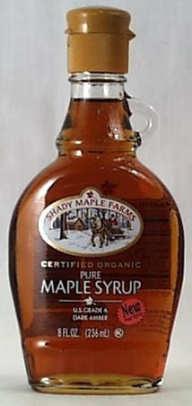 Shady Maple Farm Maple Syrup Grade A Organic - 8 ozs.