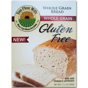 Sun Flour Mills Bread Mix, Whole Grain, Gluten Free - 6 x 17.2 ozs.