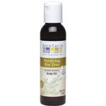 Aura Cacia Tea Tree Harvest Aromatherapy Body Oil 4oz. bottle